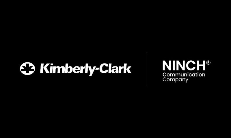 Logos de Kimberly-Clark y NINCH Communication Company