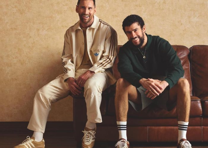 Lionel Messi y Bad Bunny para adidas