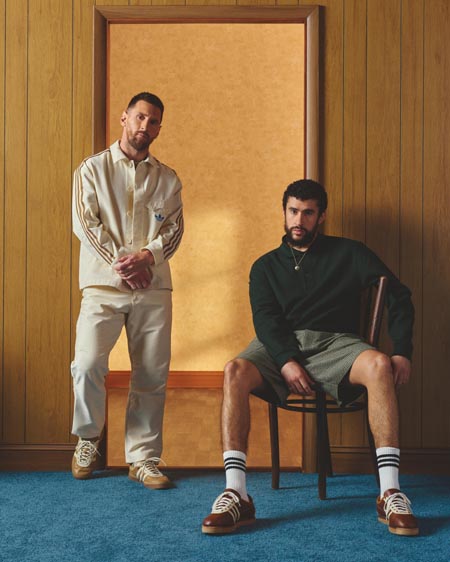 Lionel Messi y Bad Bunny para adidas