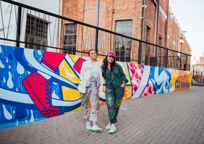 Mostras, mural para John Foos en Córdoba