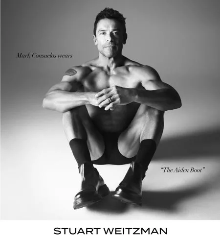 Mark Consuelos, primer embajador de Stuart Weitzman