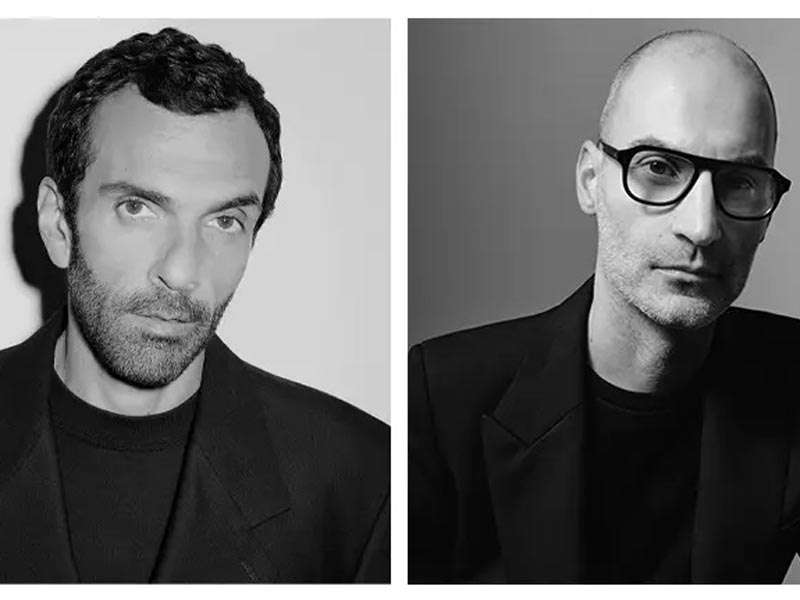 Cédric Charbit, nuevo CEO de Saint Laurent, y Gianfranco Gianangeli, nuevo CEO de Balenciaga