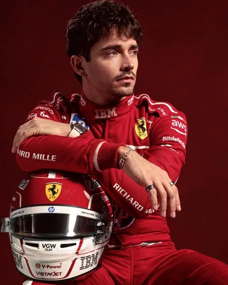  Charles Leclerc para Ferrari