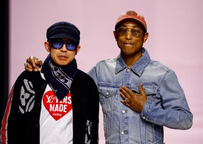 Pharrell Williams y Nigo, en la presentación de Louis Vuitton