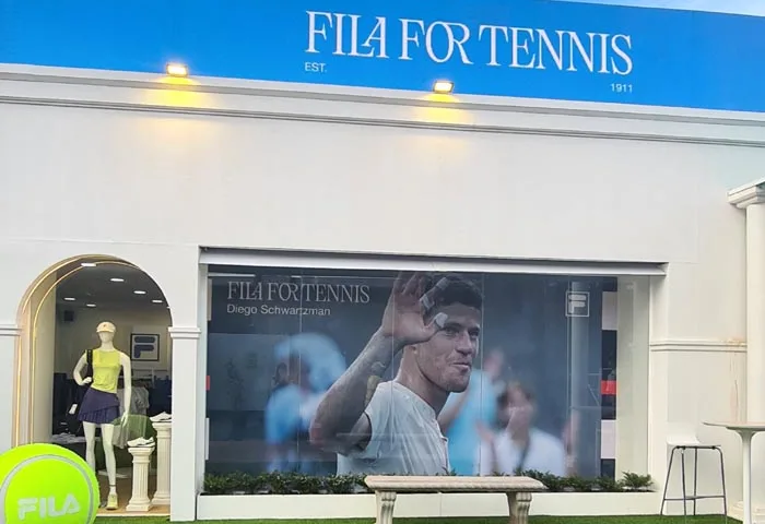 Fila en el Argentina Open