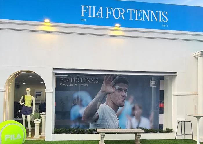 Fila en el Argentina Open